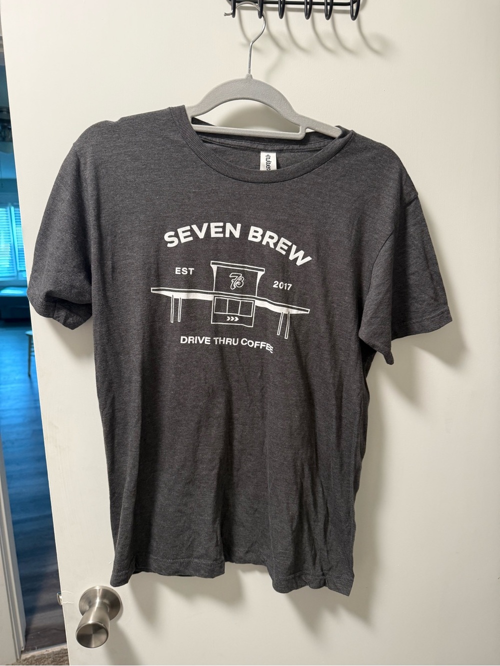 7 Brew Charcoal Grey Stand TShirt